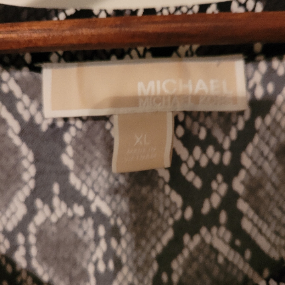 Michael Kors Snakeskin Pattern Dress Size XL - Picture 2 of 12